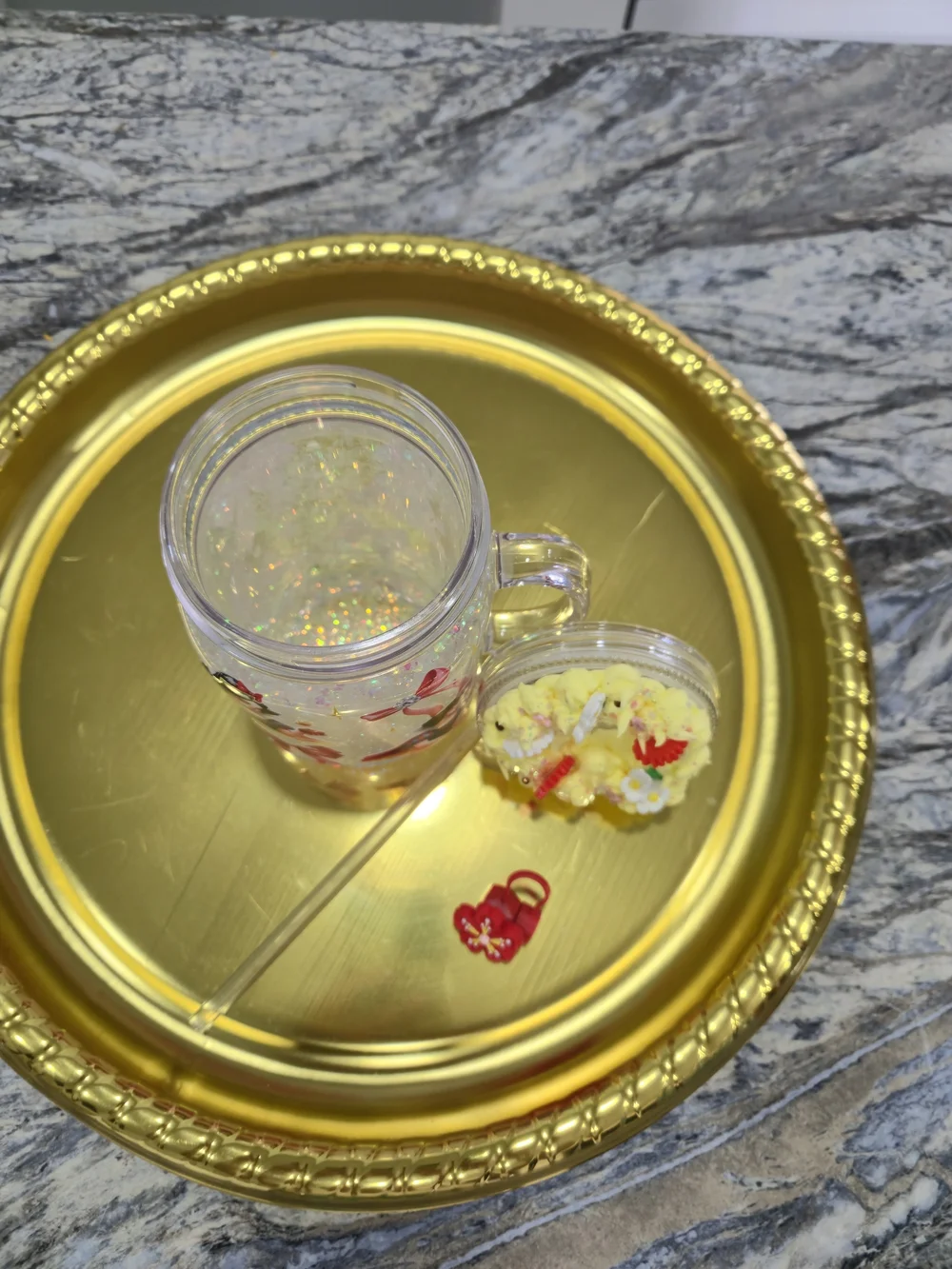 Disney snowglobe jar